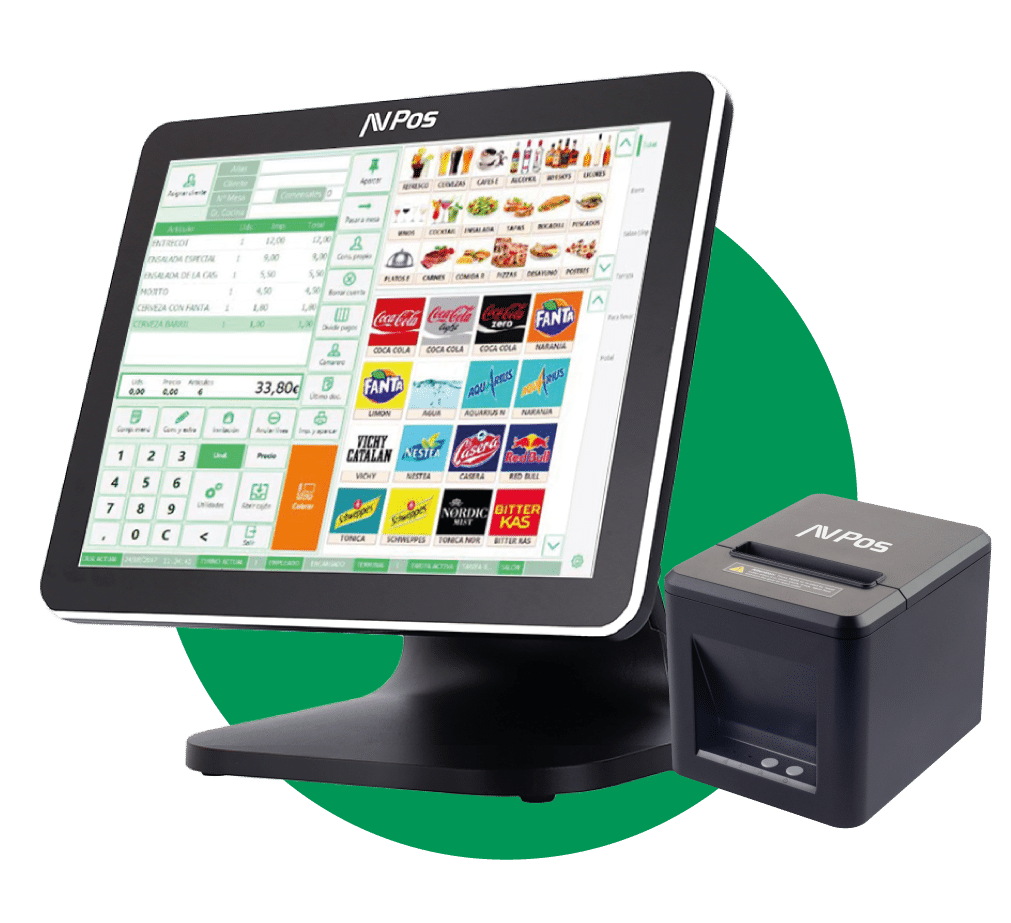 Pack TPV Completo Hostelería y Comercio